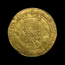 Elizabeth I half pound reverse