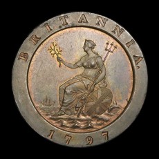 George III twopence reverse