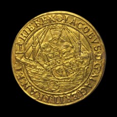 James I spur ryal obverse