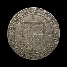 Elizabeth I halfcrown reverse