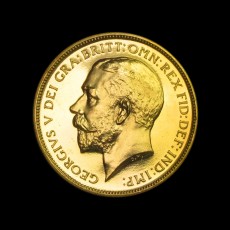 George V two pounds obverse