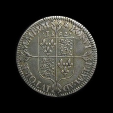 Elizabeth I sixpence reverse