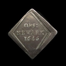 Charles I sixpence reverse