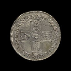 James II shilling reverse