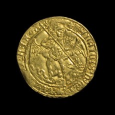 Henry VIII angel obverse