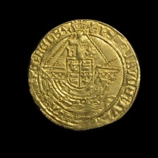 Henry VIII angel reverse