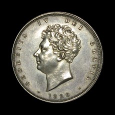 George IV halfcrown obverse
