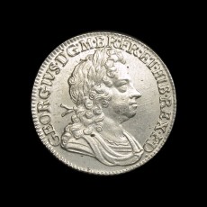 George I shilling obverse