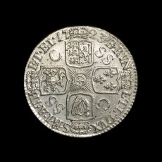 George I shilling reverse