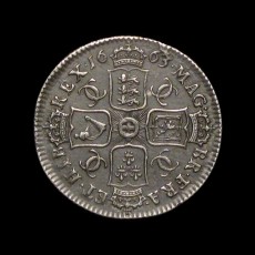 Charles II shilling reverse