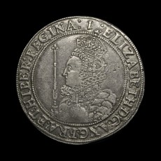 Elizabeth I halfcrown obverse