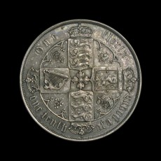 Victoria florin reverse