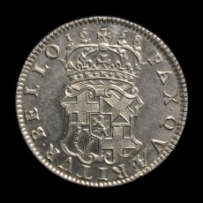 Cromwell halfcrown reverse