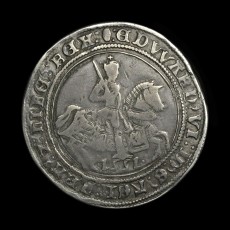 Edward VI halfcrown obverse