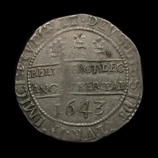 Charles I halfcrown reverse