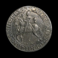 Charles I halfcrown obverse