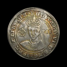 Edward VI shilling obverse