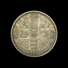Victoria pattern florin reverse