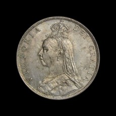 Victoria florin obverse