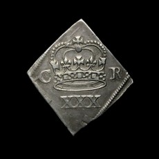 Charles I halfcrown obverse