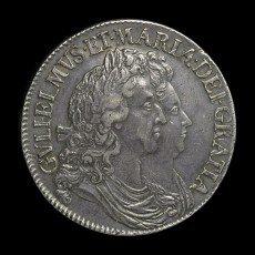William Mary crown obverse