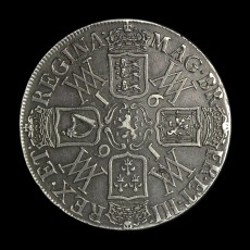 William Mary crown reverse