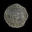 James Vi balance half merk obverse