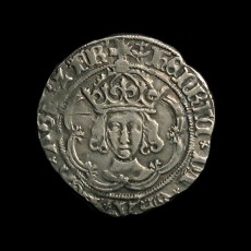 Henry VII groat obverse