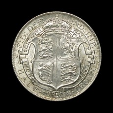 George V halfcrown reverse