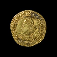 Charles I crown obverse