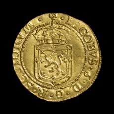 James VI Sword and Sceptre piece obverse