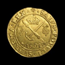 James VI Sword and Sceptre piece reverse