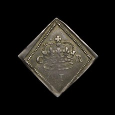 Charles I Newark sixpence obverse