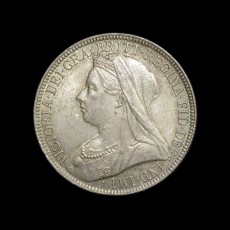 Victoria florin obverse