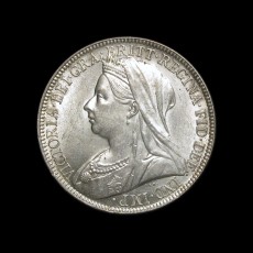 Victoria florin obverse
