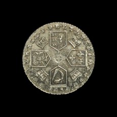 George III sixpence reverse