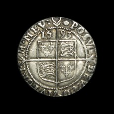 Elizabeth I sixpence reverse