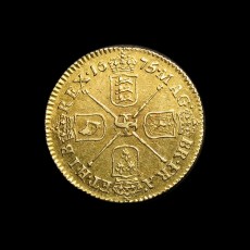 Charles II halfguinea reverse