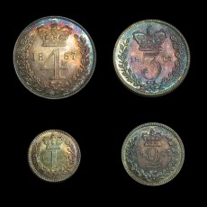 1867 maundy set reverse