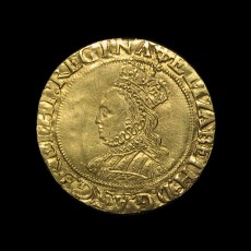 Elizabeth i half pound obverse