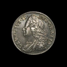 George II sixpence obverse