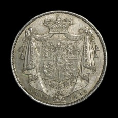 William IV halfcrown reverse