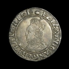 Elizabeth I shilling obverse
