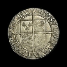 Elizabeth I shilling reverse