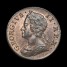 George II halfpenny reverse