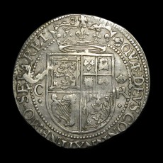 Charles I twelve shillings reverse