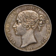 Victoria Crown Obverse