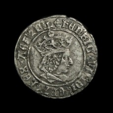 Henry VII groat obverse