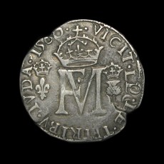 Francis and Mary testoon reverse