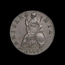 William III farthing reverse